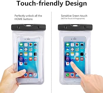 Waterproof Phone Case - Universal Dry Bag ( Black,Pink,Clear)