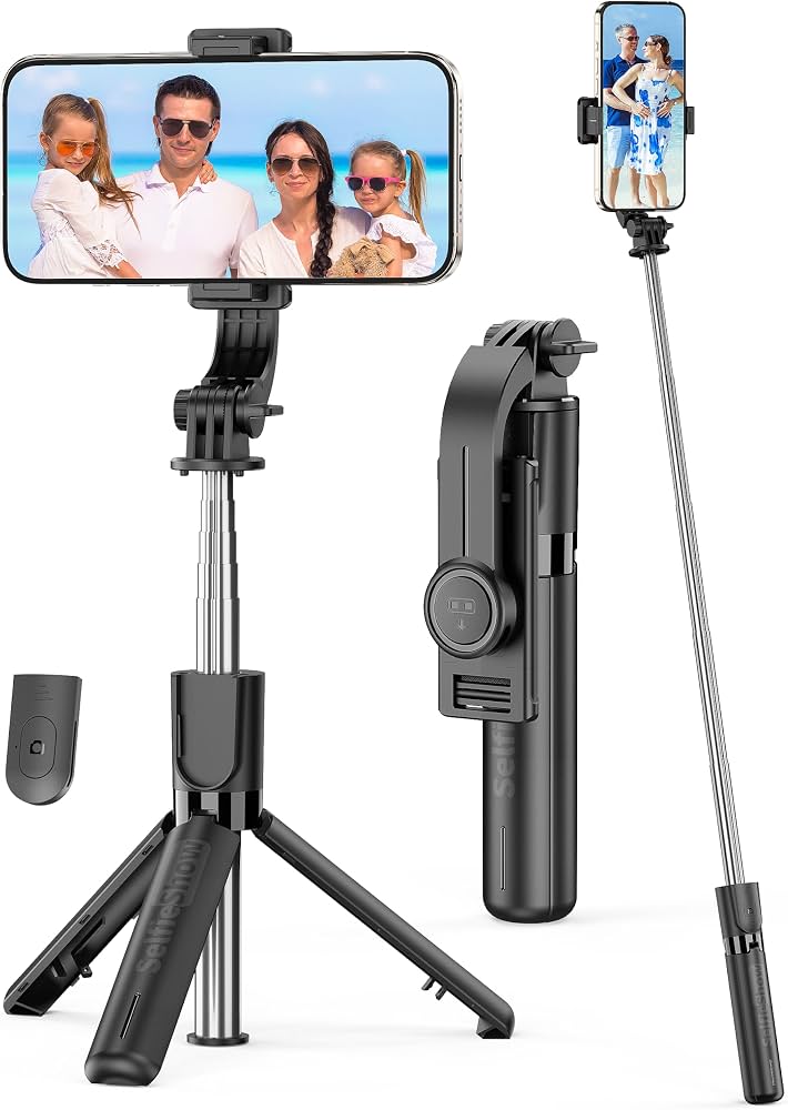 Selfie Stick Tripod ( No Remote) Adjustable Phone Stand