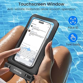 Waterproof Phone Case - Universal Dry Bag ( Black,Pink,Clear)