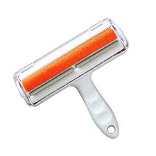 Silicone Two-way Reusable Cat Pet Hair Remover Roller Sticker Brush